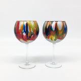 Carnival Wine Goblets (pair)
