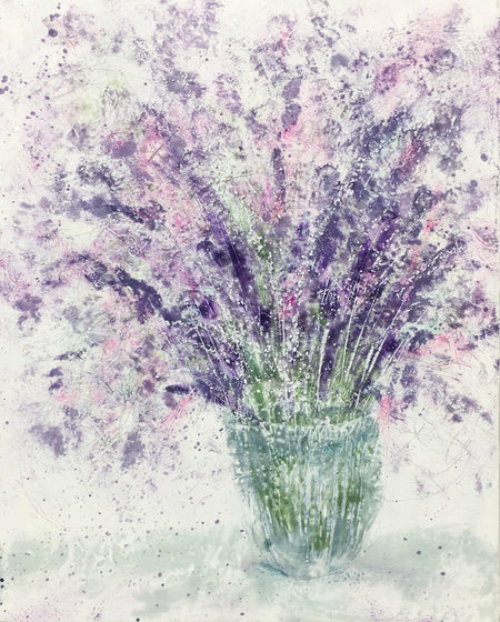 "Purple Haze"" 16 x 16