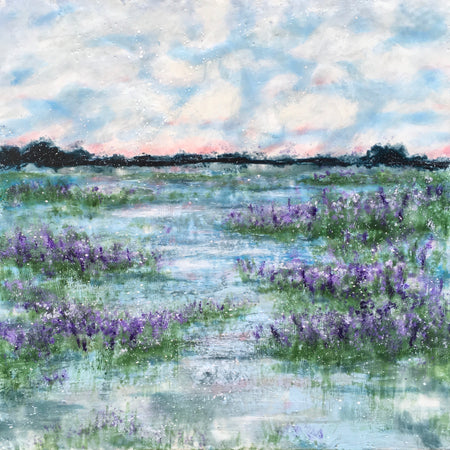 "Peaceful Marsh" 24 x 24