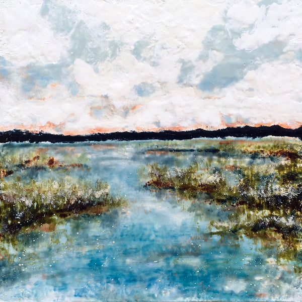 "Peaceful Marsh" 24 x 24