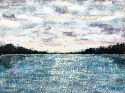 "Sunset on the Lake" 18 x 24