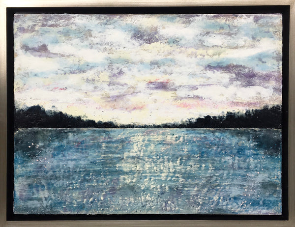 "Sunset on the Lake" 18 x 24