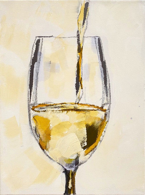 "Wine Tasting" 16 x 12