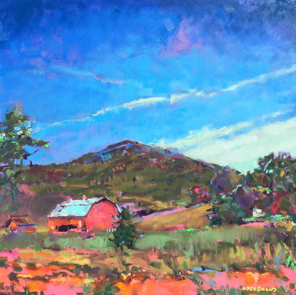 "Another Look Toward the Mountain" 48x48